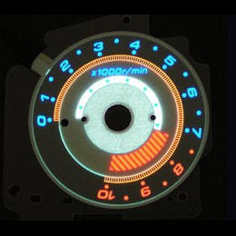 Electroluminescent Dashboard - Dashboard Displays