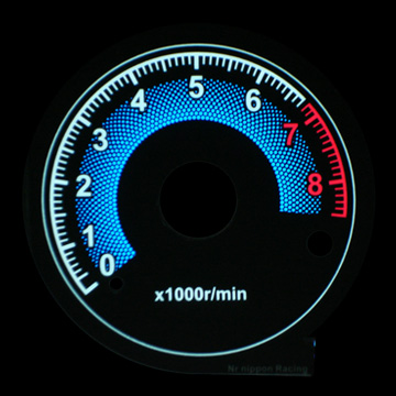 Elektrolumineszent Dashboard -R
