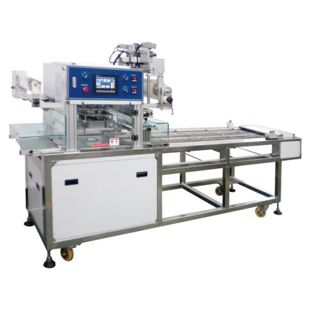 Continuous M.A.P container sealing machine - Continuous MAP Tray Sealing Machine PH-55 series