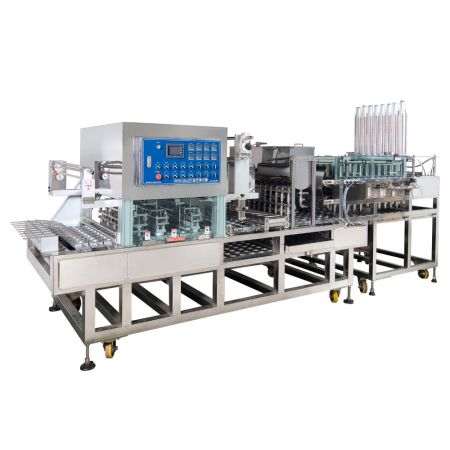 Automatic production line container sealing machine - Continuous Production Line Sealing Machine PH-66 Series