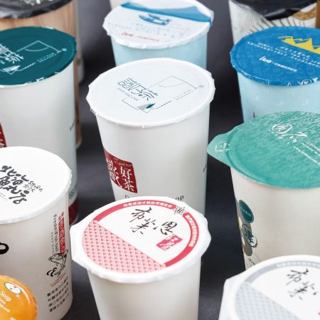 Films d'étanchéité pour tasses à thé à bulles - Film d'étanchéité personnalisé pour gobelet à bulle de thé