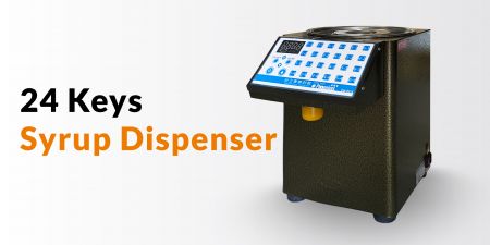 Fructose syrup dispenser - 24 Keys - Suitable for dispensing more viscous liquids, such as honey and fructose syrup.