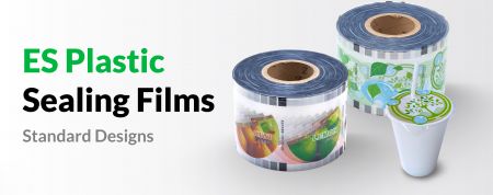 ES Plastic Sealing Film - Suitable for various types of plastic cups.