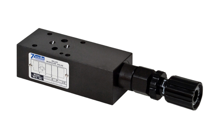 NG6 / Cetop-3 / D03 モジュラースタックバランスピストン型減圧弁。