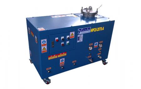 Sistema de refrigeração de alta pressão - Motor horizontal.