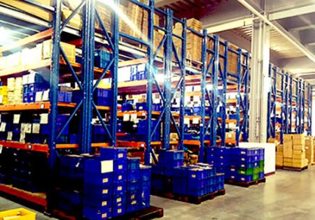 Seven Ocean Hydraulicsنظام التخزين في مصنع تايوان.