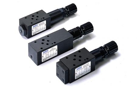 Válvulas de control de presión modulares - Válvula de control de presión de pila modular NG6 Cetop-3 D03.
