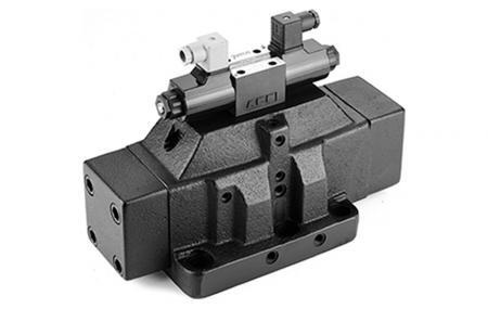 Válvulas operadas por piloto controladas por solenoide - Válvulas de control direccional operadas por piloto controladas por solenoide NG32/CETOP-10/D10.