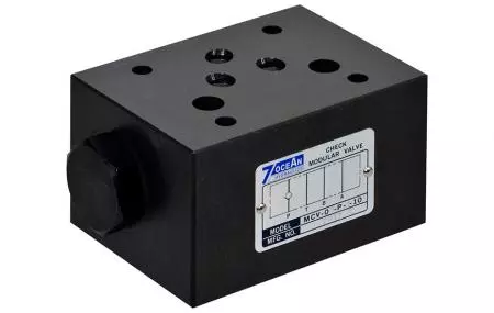 NG10 / Cetop-5 / D05 วาล์วตรวจสอบสแต็กโมดูลาร์