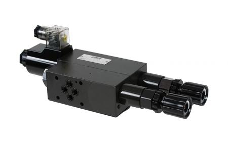 NG6 / Cetop-3 / D03 モジュラースタック 2 段減圧弁。