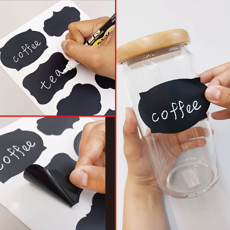 Waterproof Chalkboard Labels OEM Manufacturer | Leos' Taiwan Factory