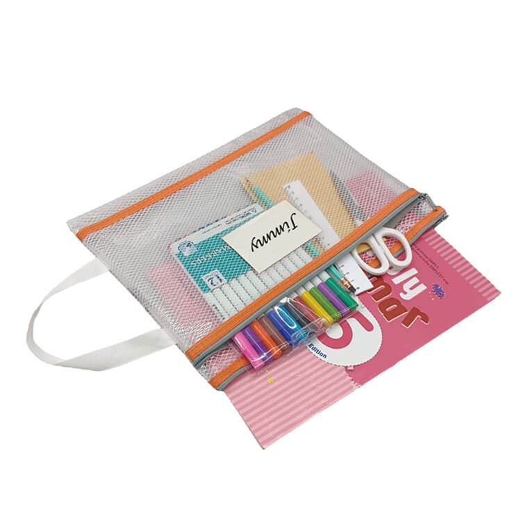 EVA Mesh Bags with Double Pockets & Handle | Leos' OEM Manufacturing