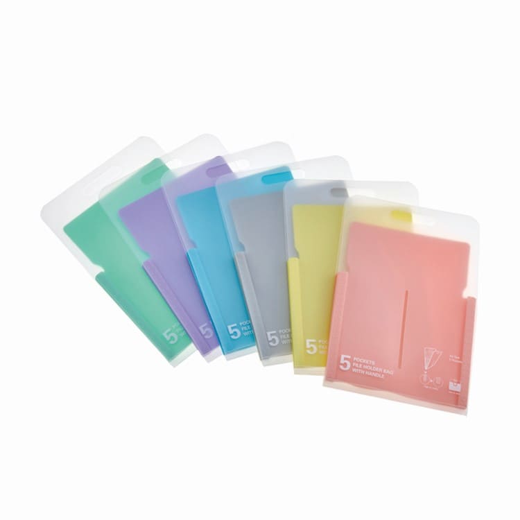 Expending Files Portable Expanding File with 5 Pockets | Leos' OEM Accordion Folder