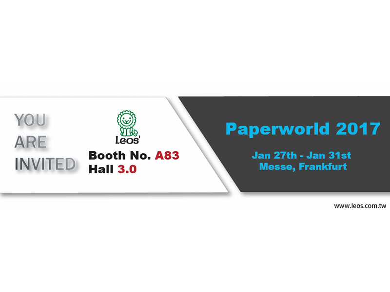 2017 Paperworld, Messe Frankfurt