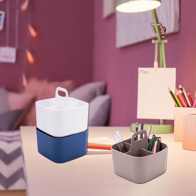 Small Caddy Organizer with Handle | Leos' OEM Classroom Storage Solution