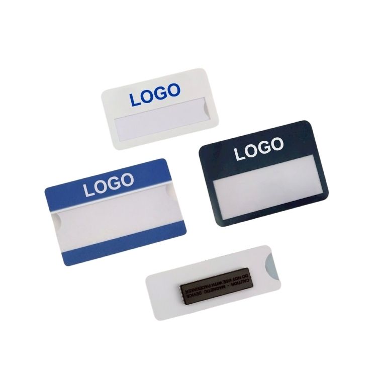 Magnetic Name Badge OEM Manufacturer | Leos' Custom Bulk Supply