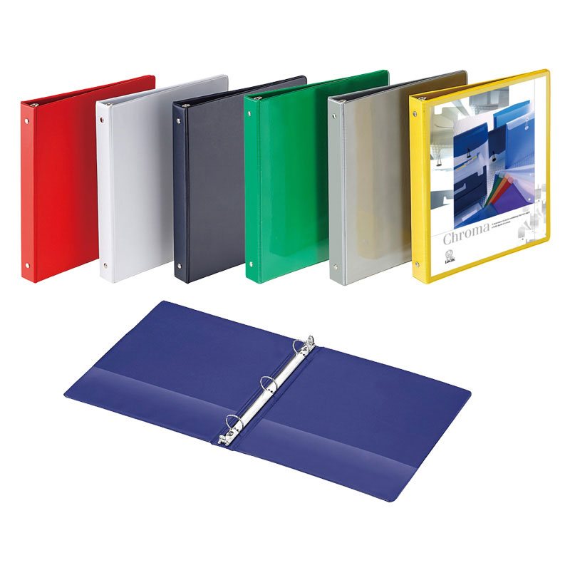 Classeur Anneaux 180 Cartes De Visite - Porte-Cartes 3 Anneaux Avec Index 5 Couleurs, Organiseur Bureau Et Pro