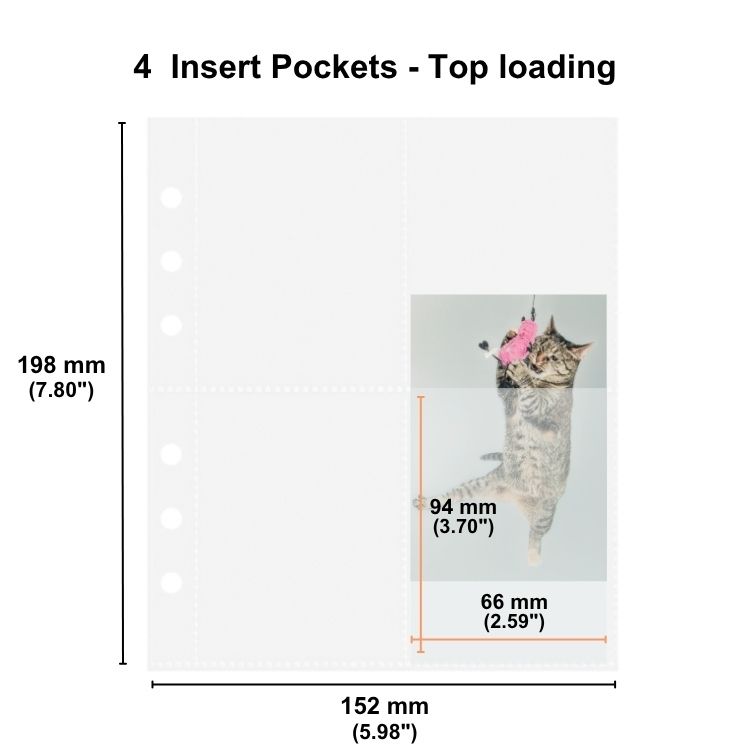Card Binder Insert Pages | Leos' OEM Trading Card Protector Sheets