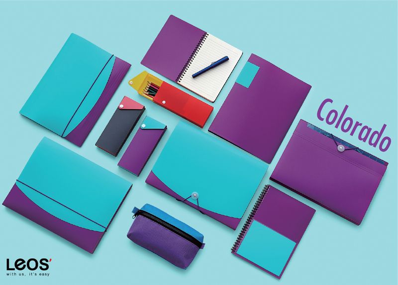 Série de fournitures de bureau de classement de couleur pastel PP, Protège-documents transparents - Protégez et préservez les documents de  bureau