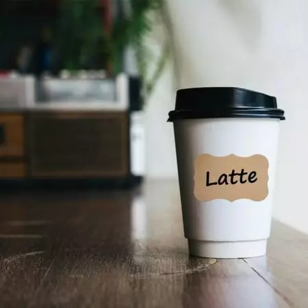 Rotolo di etichette adesive Kraft