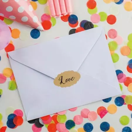 Rotolo di etichette adesive Kraft