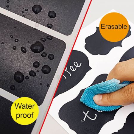 Kara tahta etiket çıkartma rulosu