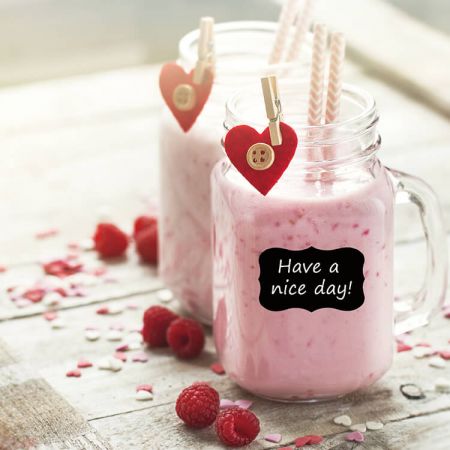 Kara tahta etiket çıkartma rulosu