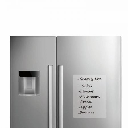 Autocollant de tableau blanc transparent