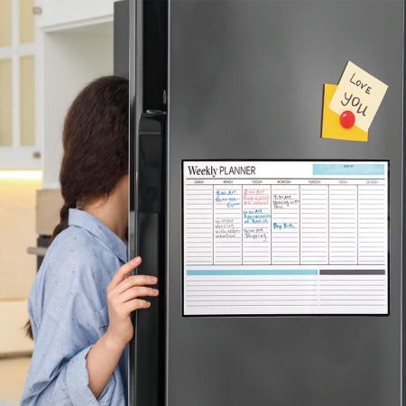 カスタマイズされたマグネティックウィークリープランナー