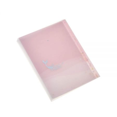 Прозрачные файлы книг с блестящей обложкой