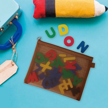 Сетчатый файлодержатель с молнией