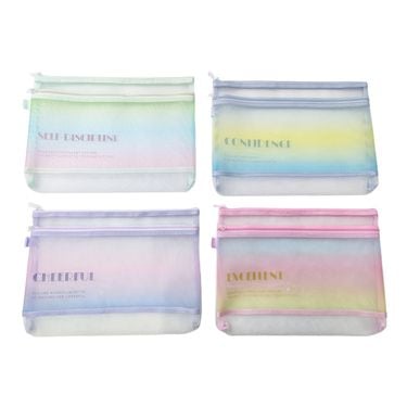 zipper mesh bag