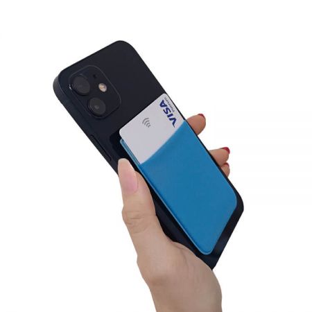 Porte-cartes de téléphone cellulaire adhésifs