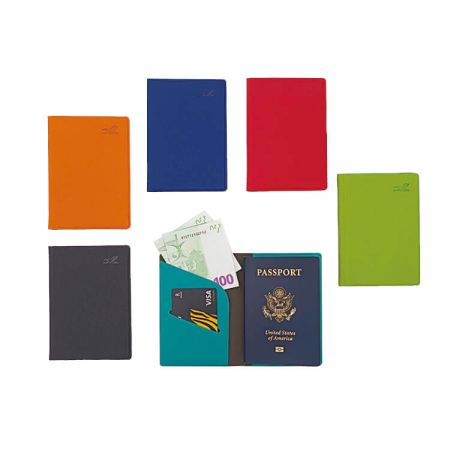 מחזיק דרכונים לנסיעות - תיק דרכון לנסיעות מעור PU המספק מגע נוח והגנה עמידה על חפצי הנסיעה שלך