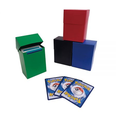 Plastik-Deckbox für verschiedene Karten