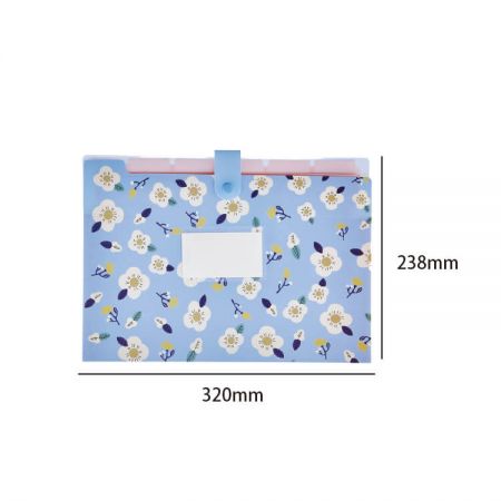 Pastas de Arquivos Expansíveis Florais