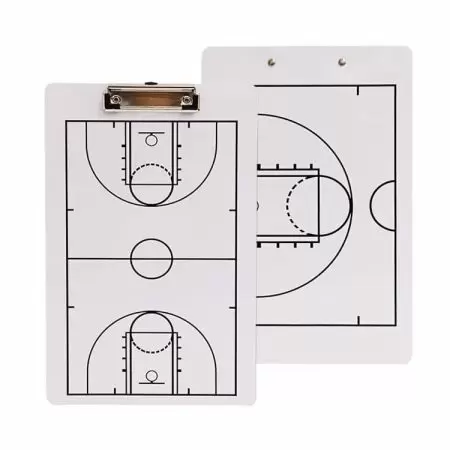 Dry Erase Coach Clipboard - Dry Erase basketball coach tactical clipboard