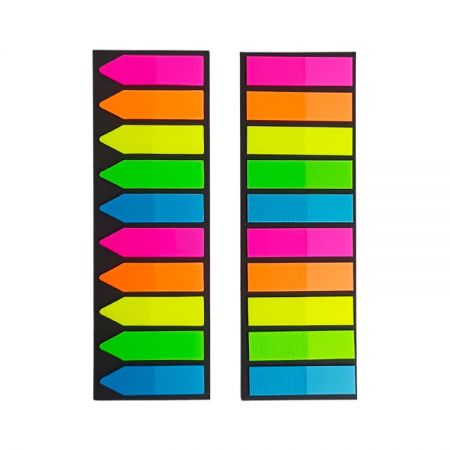 Transparent sticky tabs - Colored translucent note tab