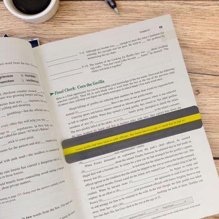 marcadores de leitura