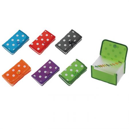 PP Expanding Coupon File - Polka Dot Coupon File