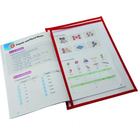 Карманы для стираемых маркеров с левой загрузкой