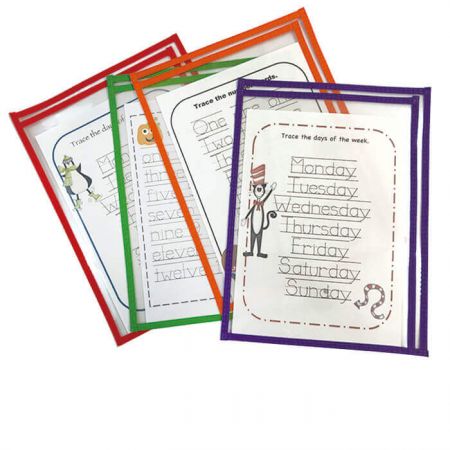 Карман для стираемых маркеров с правой загрузкой