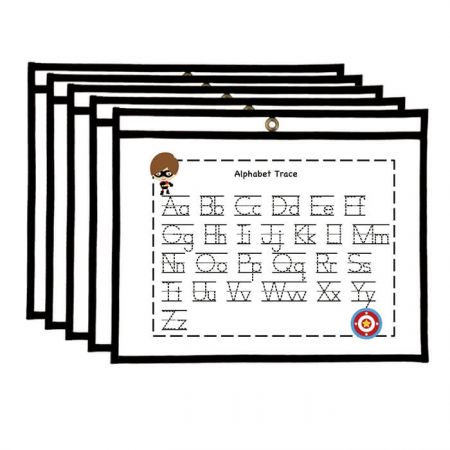 Custom Horizontal Dry Erase Pocket