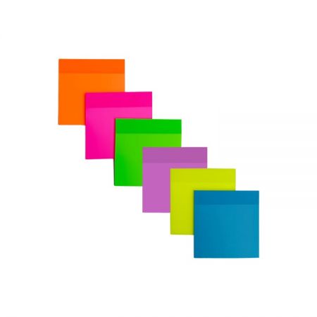 Transparent Sticky Pad - Colorful Clear Sticky Note