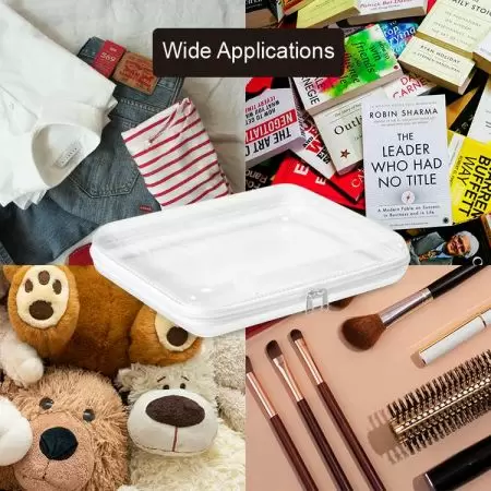 şeffaf fermuarlı kutu