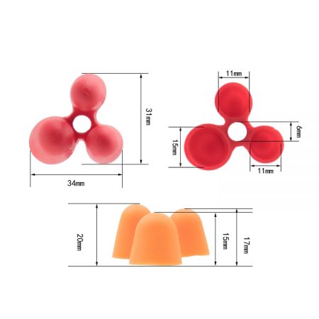 אחיזת עיפרון במגוון צבעים