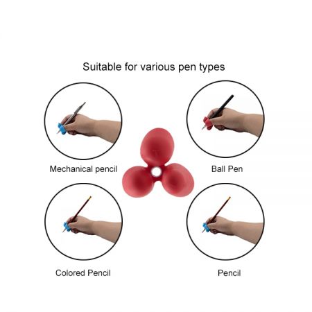 אחיזות עט גמישות וחזקות מ-TPE