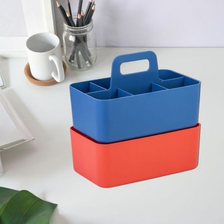 Caddies de fournitures de classe portables pour enseignants avec poignée