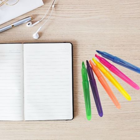 長持ちする学校用ハイライターペン