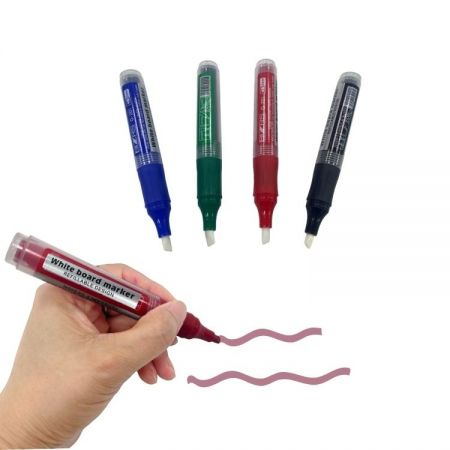 チゼルチップホワイトボードマーカー